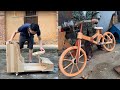 11 Creative Ideas Craft for DIY homemade ,Wooden Bicycle, Phone Case ...Use Bamboo and Wood