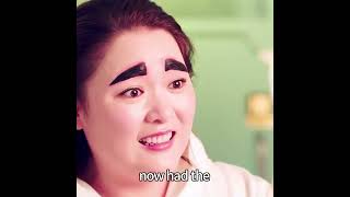 She did not had the eyebrows and went on date #movie #filmcommentary #foryou #usa #shorts
