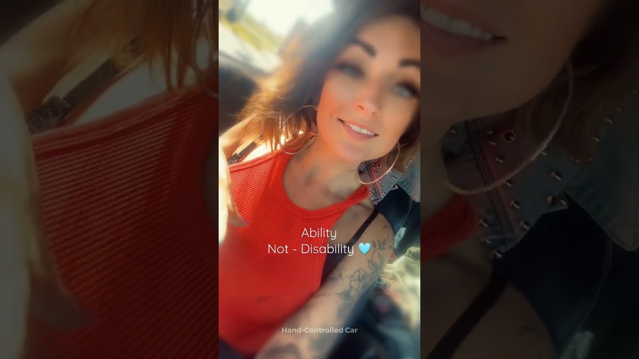 I was born disabled but I find ways to figure things out! Like driving on hand controls. 