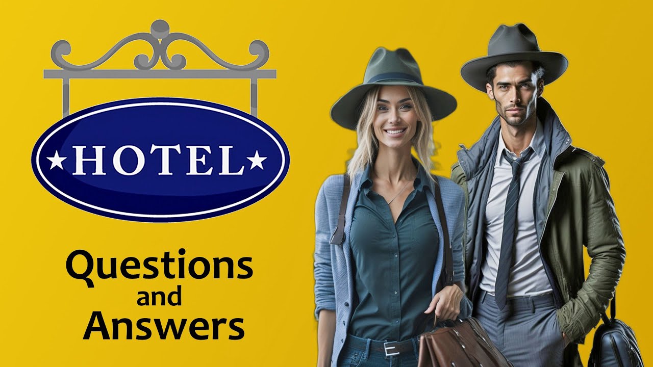 English at the HOTEL // Questions and Answers - YouTube English at the HOTEL // Questions and Answers - YouTube