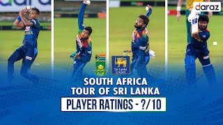 Player Ratings South Africas Tour Of Sri Lanka 2021