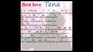 My First Love - Tena   Guitar Chord  New song 2018  Tena Sweet Boy  Tena Original Song