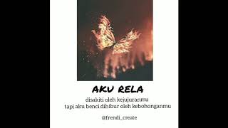 story whatsapp baground bergerak - aku rela