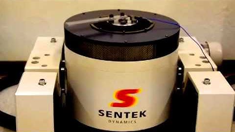Sine Sweep Vibration Test of model L0211A by Sentek Dynamics