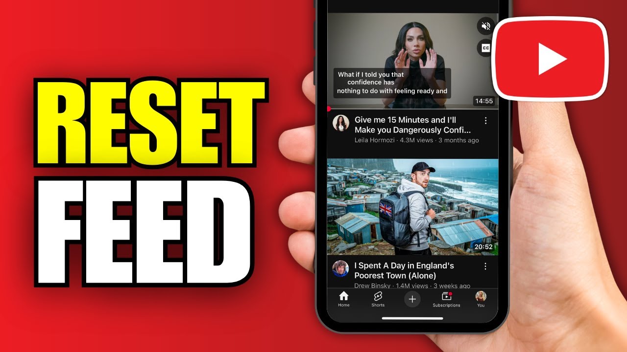 Как сбросить настройки YouTube (iPhone и Android)