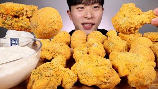 ASMR MUKBANG KOREAN BBURINKLE FRIED CHICKEN CHEESE BALL MIANBOSHA EATING SHOW