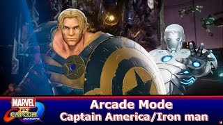 Marvel vs. Capcom: Infinite - Arcade Mode: Captain America/Iron man