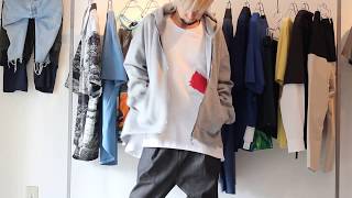 Licht Bestreben / 3Dタックスリーブパーカー[3DTUCK SLEEVE ZIPUP PARKA / LB19AW-PK01-CB]