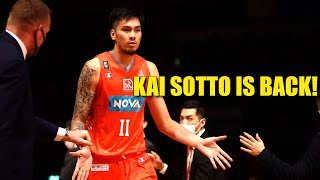 KAIJU IS BACK Kai Sotto COMEBACK!