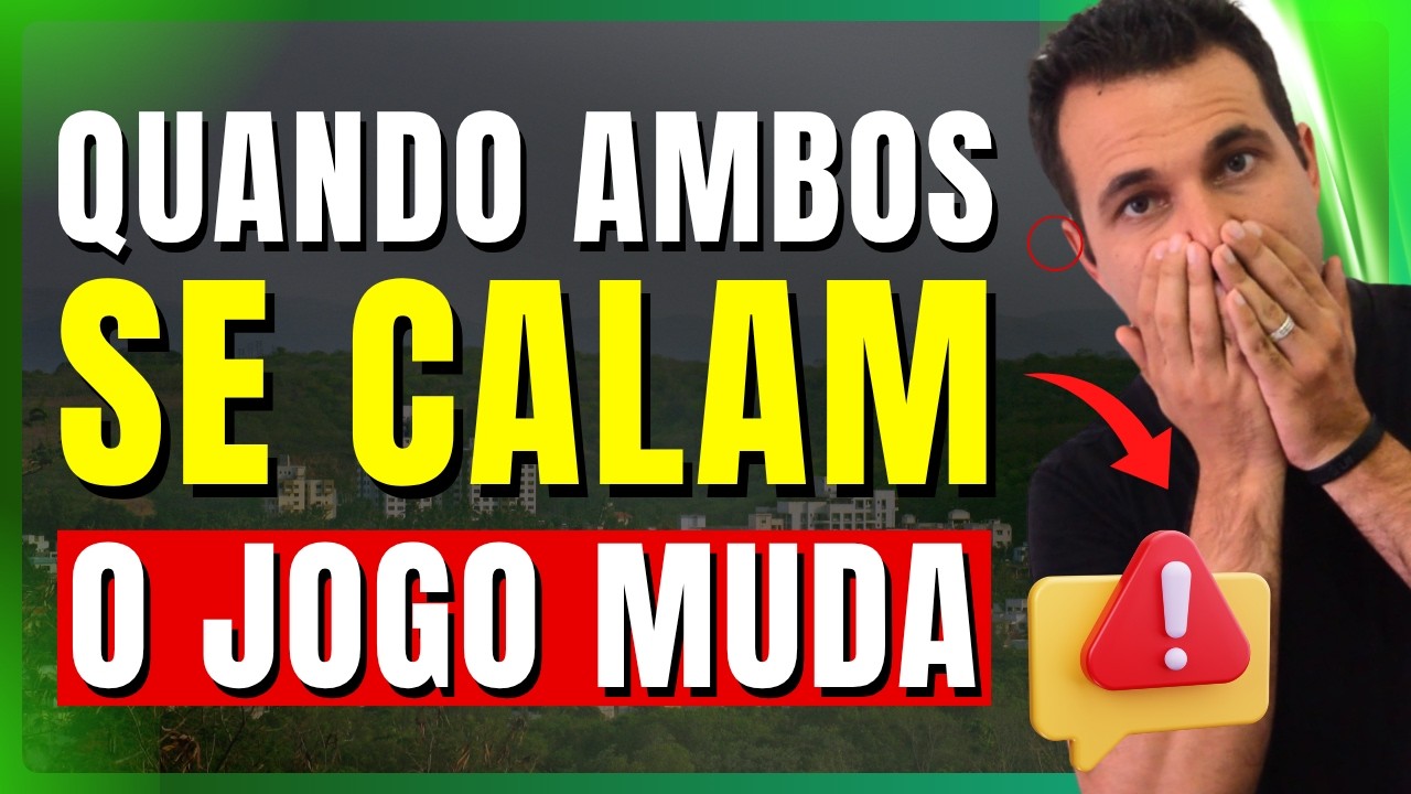 QUANDO AMBOS PARAM DE MANTER CONTATO: O JOGO MUDA