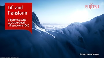 Lift and Transform: E-Business Suite to Oracle Cloud Infrastructure (OCI)