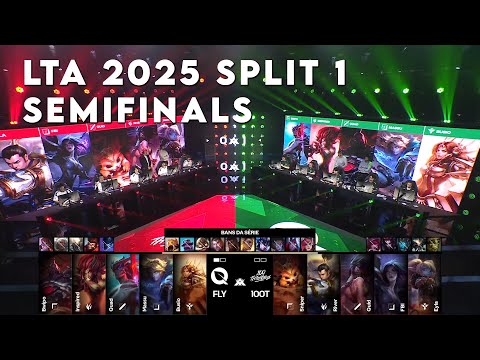 100 vs FLY Game 2 | LTA 2025 Split 1 Playoffs Semifinals | 100 Thieves vs FlyQuest G2