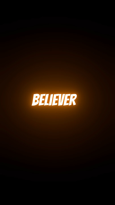Believer - imagine dragons / lyrics / aesthetic / status /
