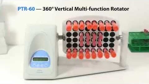 How to use a Vertical Rotator in the Lab - the PTR 60 from Grant Instruments and LabFriend
