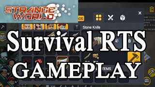 Strange World (Android) - Game Survival RTS Yang Unik screenshot 3