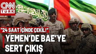 Suudi Arabistan-Bae Arasında Tansiyon Yükseldi Yemende Körfez Ülkeleri Birbirine Girdi