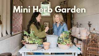 The Prettiest Way to Grow Herbs at Home | Petit Potager Garden