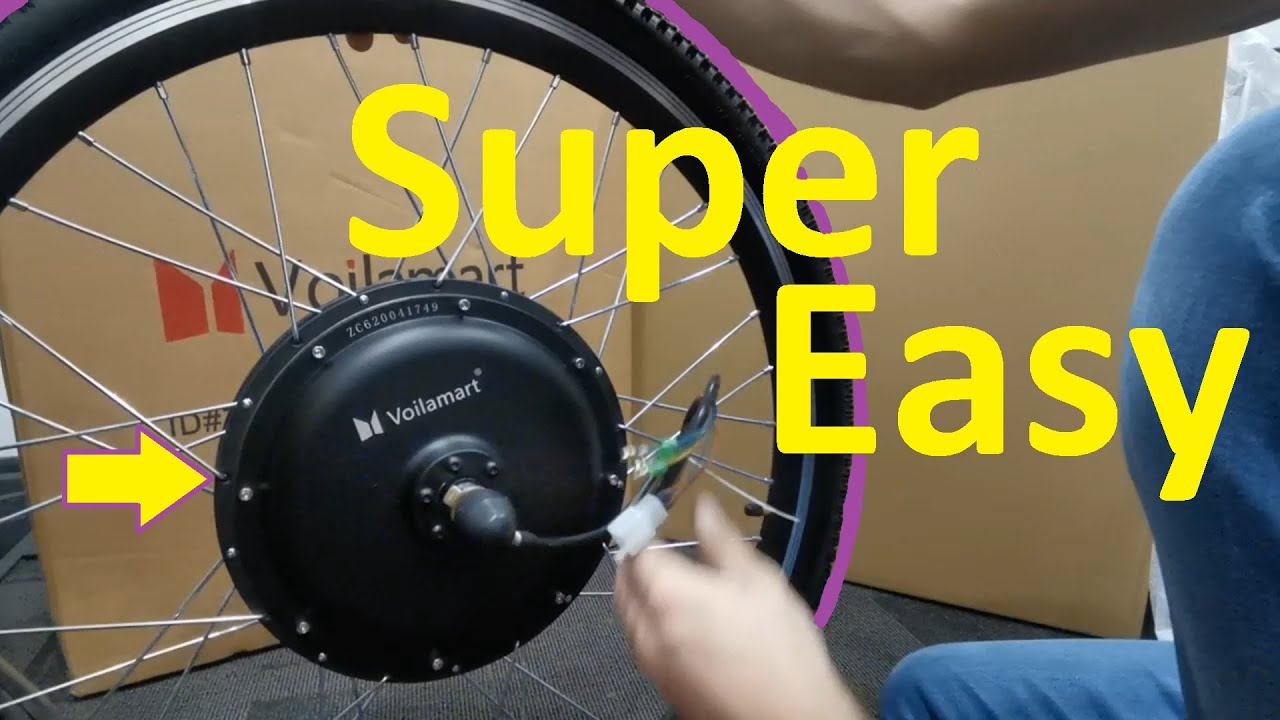 Super CHEAP Electric Bike Kit !!!! How To Tutorial !!!! YouTube