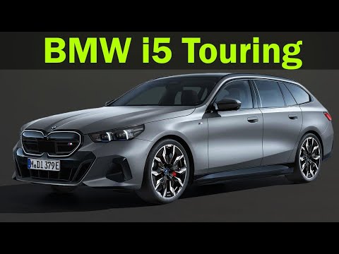 BMW i5 Touring 2024 — Новый 600-сильный универсал!