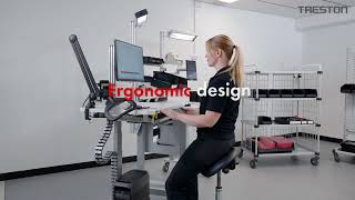 Introducing Treston PowerX Series - powered mobile workstation series