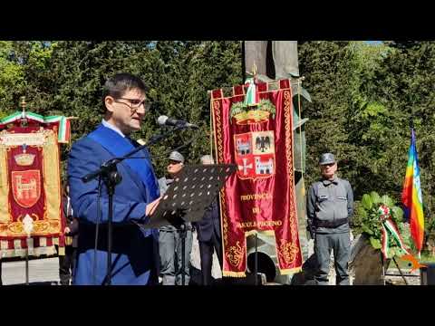 Video 81° anniversario della Liberazione dal nazifascismo celebrato sul sacrario di Colle San Marco
