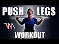Tabata Workout Music (20/10) and Push + Leg Traing w/ Yuri - TWM