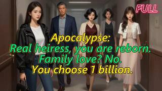 apocalypse Real Heiress You Are Reborn Family Love No You Choose 1 Billion