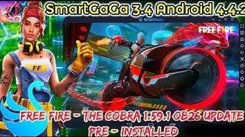 New SmartGaga 3 | New Free fire OB26 Updated Emulator Android 4.2.2 | No Problems Best Version |