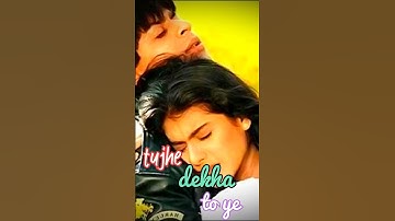 Tujhe Dekha ❤️❤️To Ye Jana Sanam | Status Video #shorts #short #ytshorts