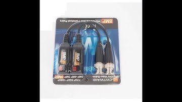 4K Twisted Pair Passive 8MP Video Balun