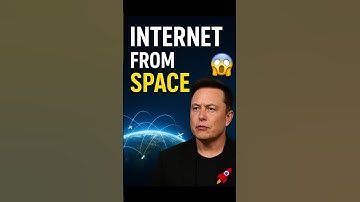Internet From Space 😳🚀 | Elon Musk’s Starlink Explained #shorts #technology