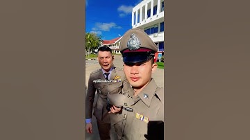 สวัสดีวันตำรวจครับ👮‍♂️ #ช่วยน้อยแต่ช่วยนะ #น้องเมอฌินน์ #สายตรวจแว่นดำ