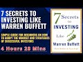 7 Secrets to INVESTING Like Warren Buffett #BookSummary