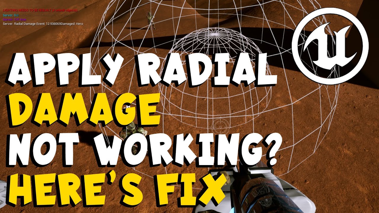 Apply Radial Damage (Not Working Right?) Here's a Fix in Unreal Engine