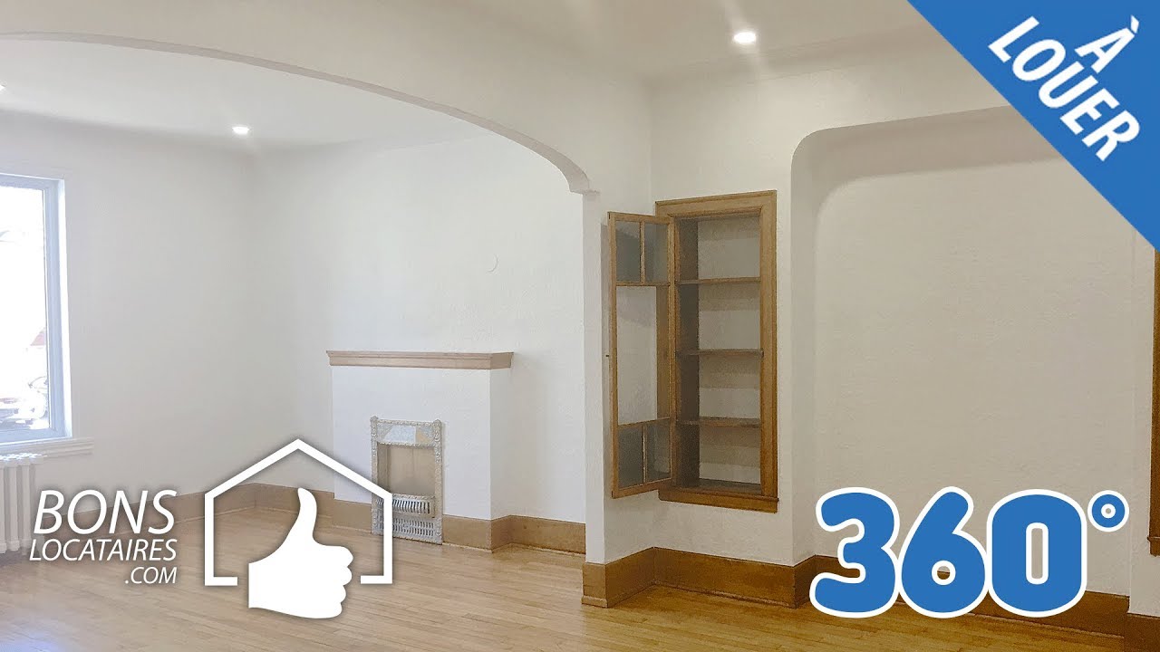 Logement à louer / ParcExtension 5 ½ 1450 VIDEO 360° YouTube