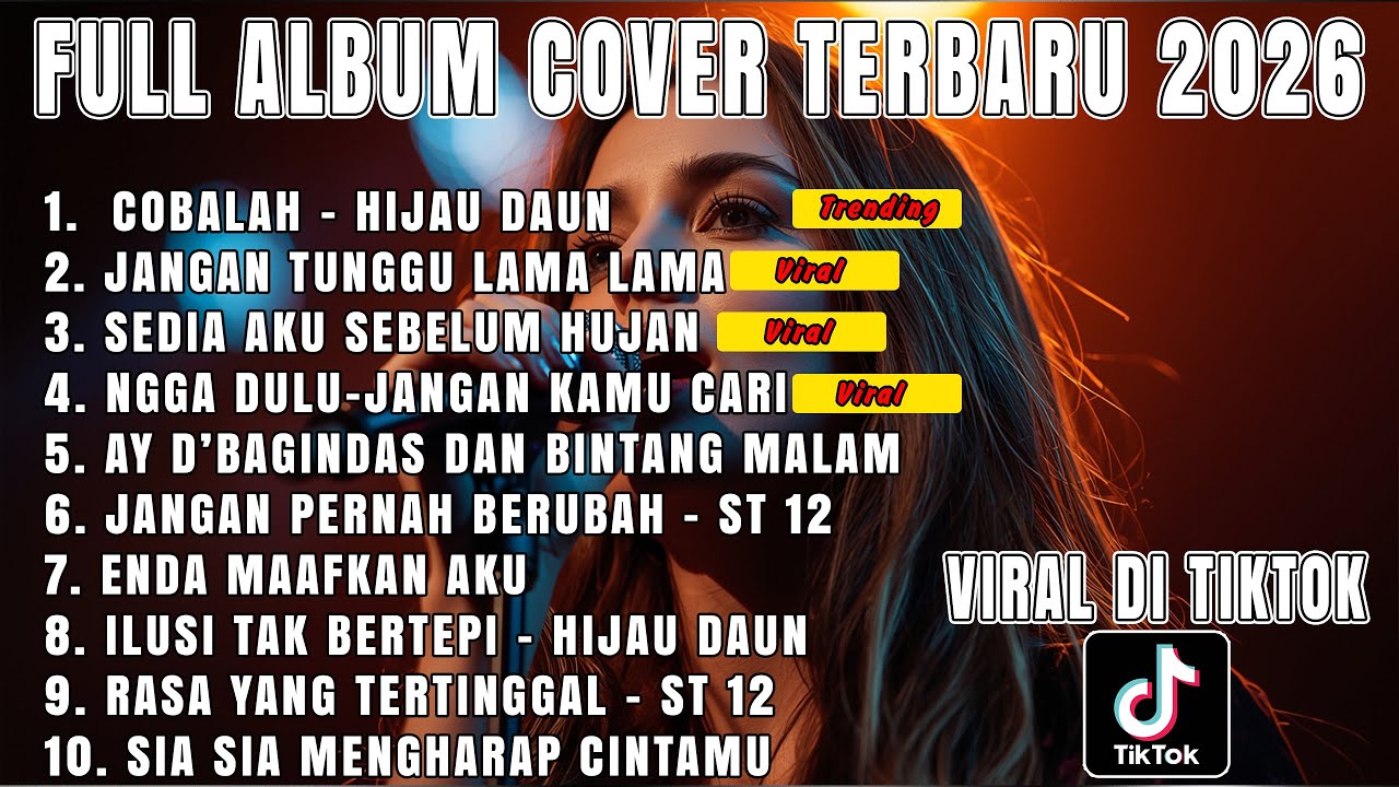 FULL ALBUM HIJAU DAUN – Cobalah 😭 Lagu Galau Paling Bikin Baper
