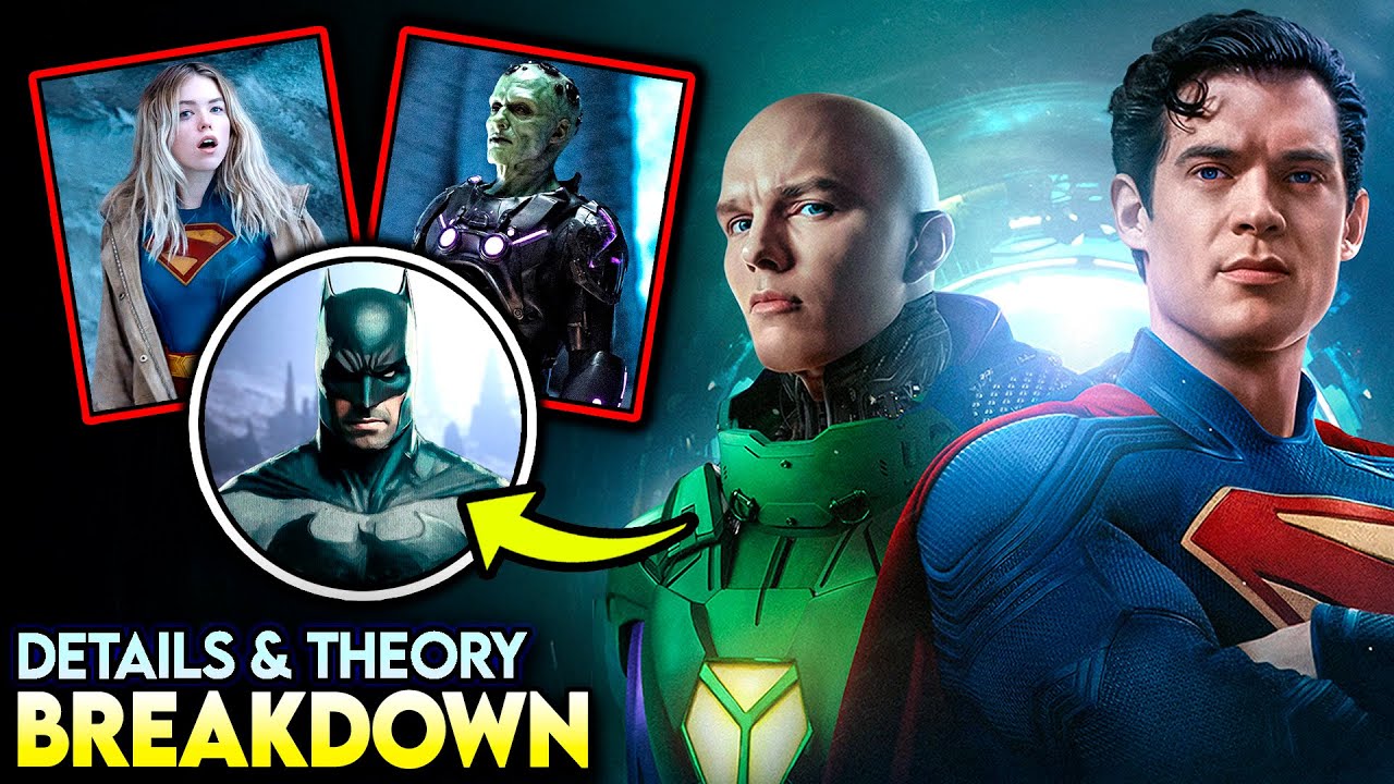 DCU: CHAPTER 1 - BATMAN in Man of Tomorrow, New Heroes, Superman/Luthor, Brainiac & MORE!!