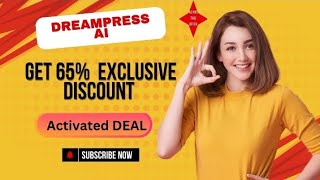 Dreampress Ai Promo Code | Dreampress AI Promo Code 2025 : Get 75% Exclusive Discount  #Dreampressai