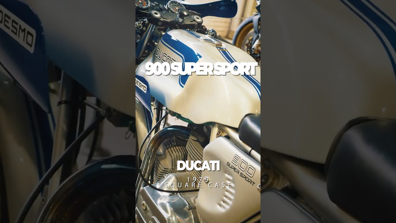 One of The 1975 Ducati 900 Square Case Super Sports that made Mike Hailwood a legend