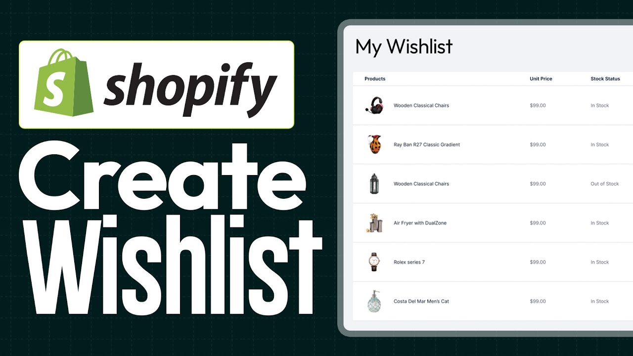 How To Create a Wishlist on Shopify (2026) Guide Updated
