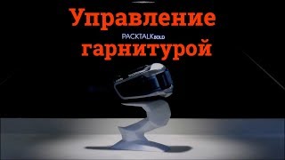 Клавиши управления PackTalk, PackTalk Bold и SmartPack