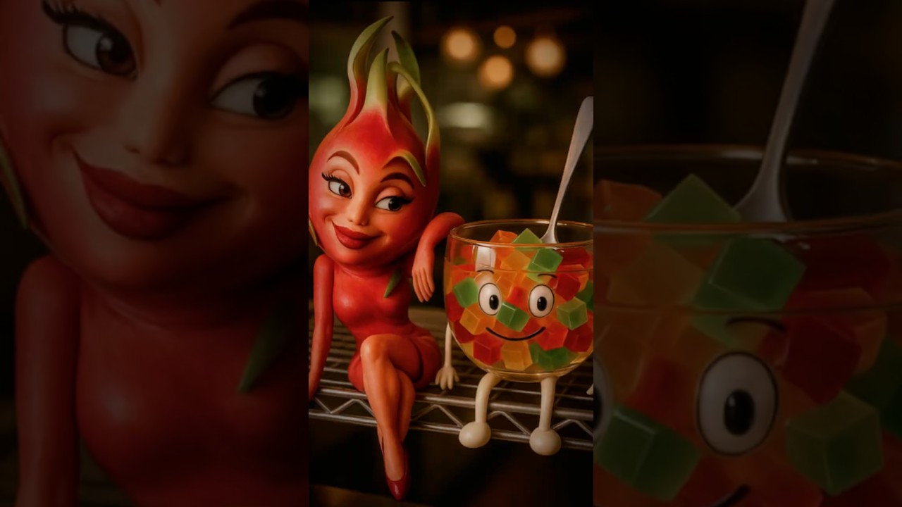 Novel new flavors~Dragon Fruit feat. Coconut Jelly 🍹| ⟪It's not important at all⟫