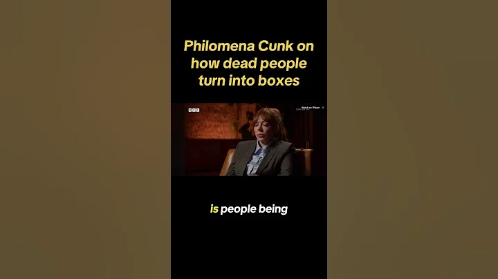 Philomena Cunk on how dead people turn into boxes #cunk #funny #shorts #cunkonlife