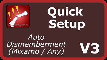 UEGoreSystem - Quick Setup Auto Dismemberment (Mixamo/Any skeleton)