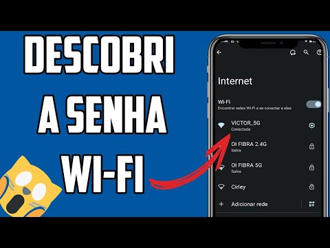 Como DESCOBRIR SENHA de WIFI CONECTADO pelo Celular