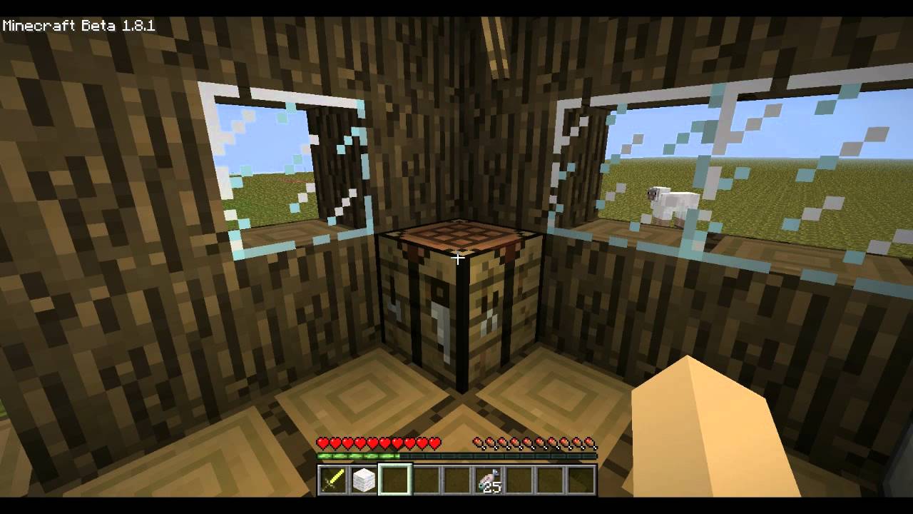 Minecraft 1.8.1 - Mod Spotlight: InstaHouse
