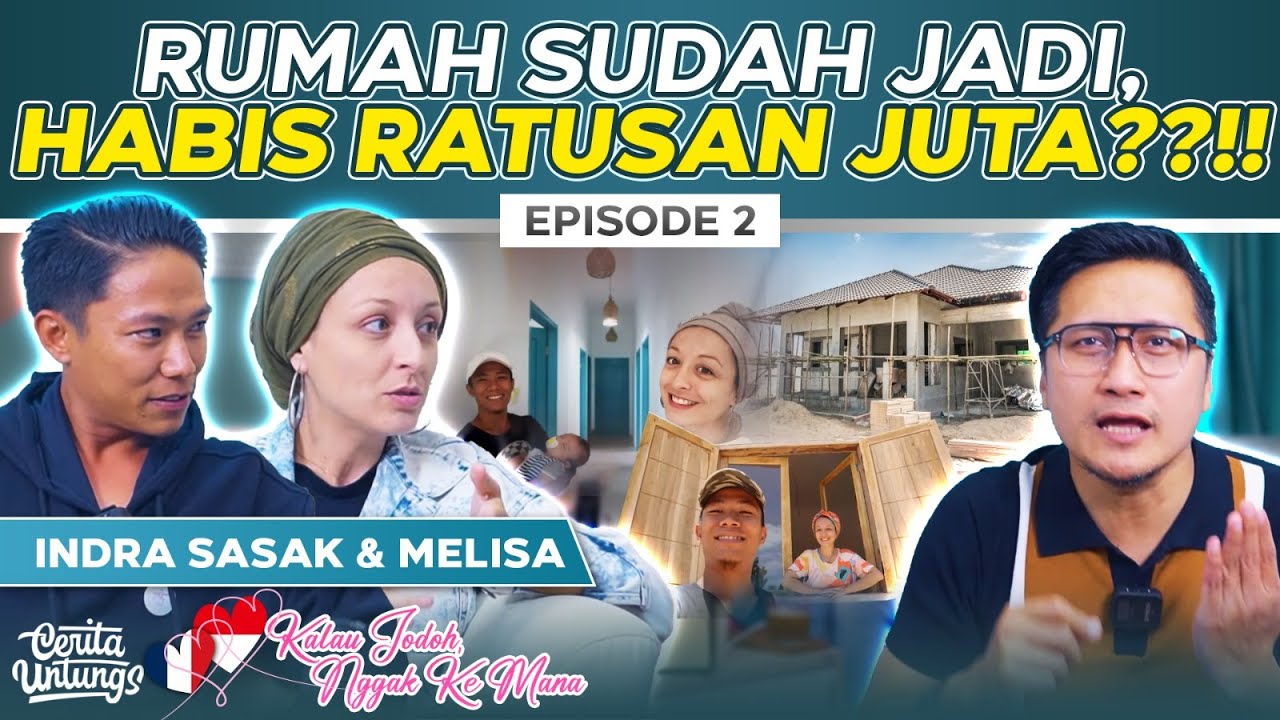Rumah impian Indra Sasak & Melisa di Lombok, Hasil dari ngonten Part 2 - Indra sasak & Melisa