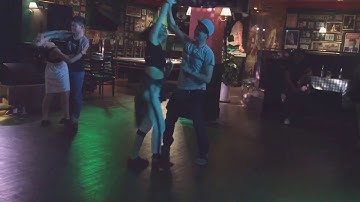 Hanoi Zouk Group - Linh Zeus & Tam Tran zouk dance 4.2017