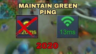 Maintain Green Ping No LAG in Mobile Legends 2020| FIX LAG | Tips and Tricks screenshot 5