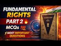 Fundamental Rights MCQs part 2🔥 | 25 Most Important Questions | SSC CGL 2026
